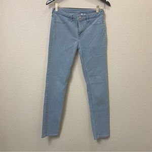 Old Navy Skinny Ankle Regular‎ Waist Light Blue Jeans